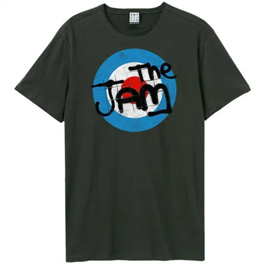 Jam, The - Target Amplified Vintage Charcoal Small - T Shirt