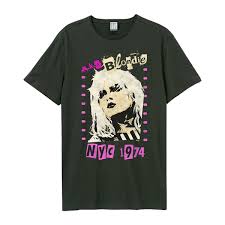 Blondie - Blondie Aka Blondie Amplified Medium Vintage Charcoal - T Shirt