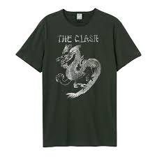 Clash, The - New Dragon Amplified Vintage Charcoal Medium - T Shirt