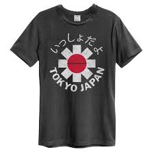 Red Hot Chili Peppers - Tokyo Japan Amplified Vintage Charcoal Small - T Shirt